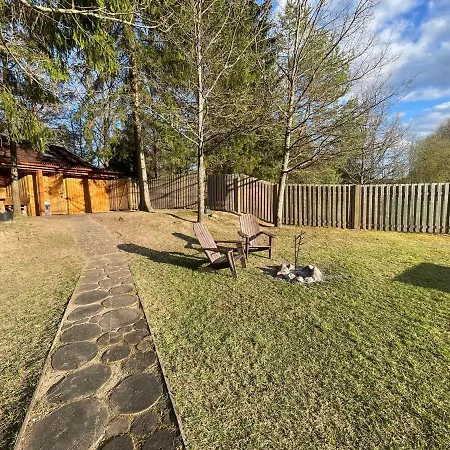 House With Sauna Holiday home Cesis